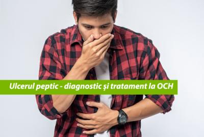 Ulcerul peptic – simptome, cauze, diagnostic și tratament