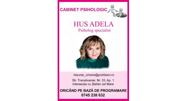 Cabinet psihologic Hus Adela