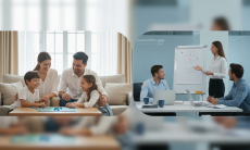 Atitudinile in cadrul familiei si la serviciu