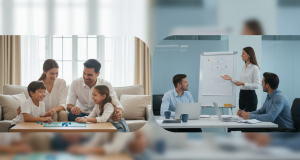 Atitudinile in cadrul familiei si la serviciu