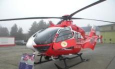 Eurocopter Romania a livrat azi un elicopter  EC135 nou Ministerului Sanatatii din Romania 