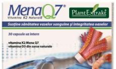 Mena Q7® Vitamina K2 naturala - Sustine sanatatea vaselor sanguine si integritatea oaselor