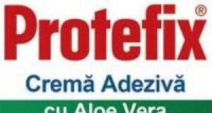 Protefix - crema adeziva cu aloe vera