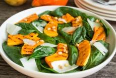 Salata de dovleac cu spanac