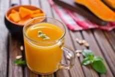 Smoothie cu banane si dovleac
